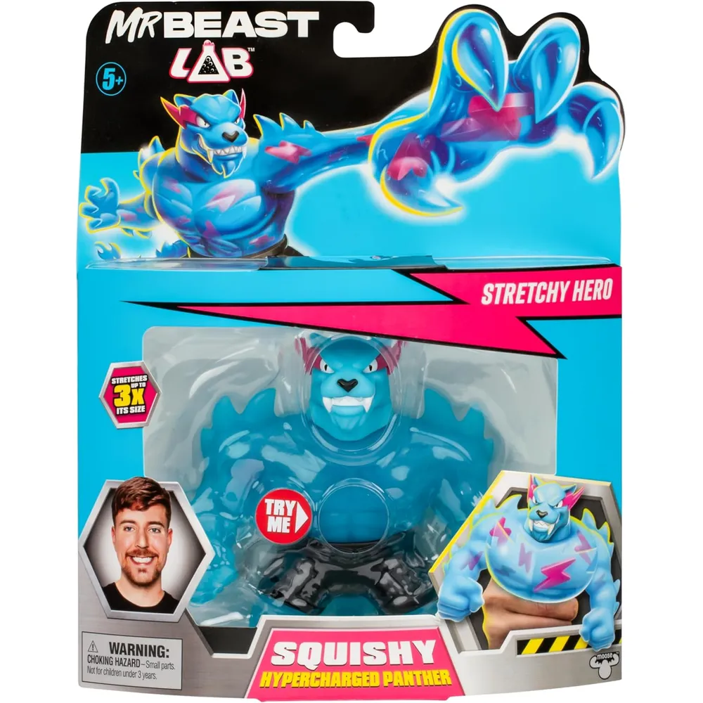 MrBeast Lab Goo Jit Zu pantera hipercargada elástica