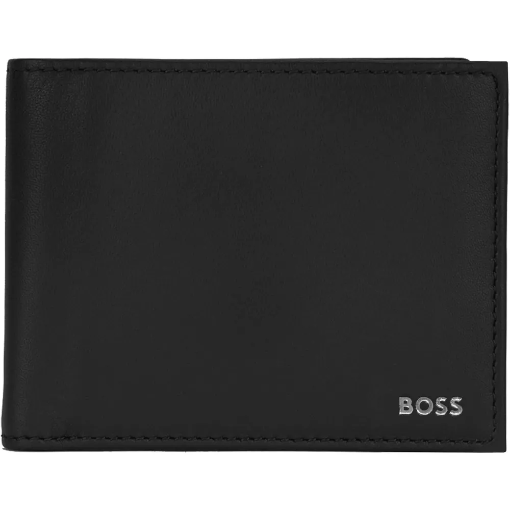 BILLETERA HUGO BOSS RANDY TRIFOLD NEGRO HOMBRE