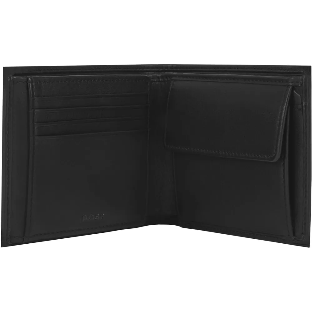 BILLETERA HUGO BOSS RANDY TRIFOLD NEGRO HOMBRE