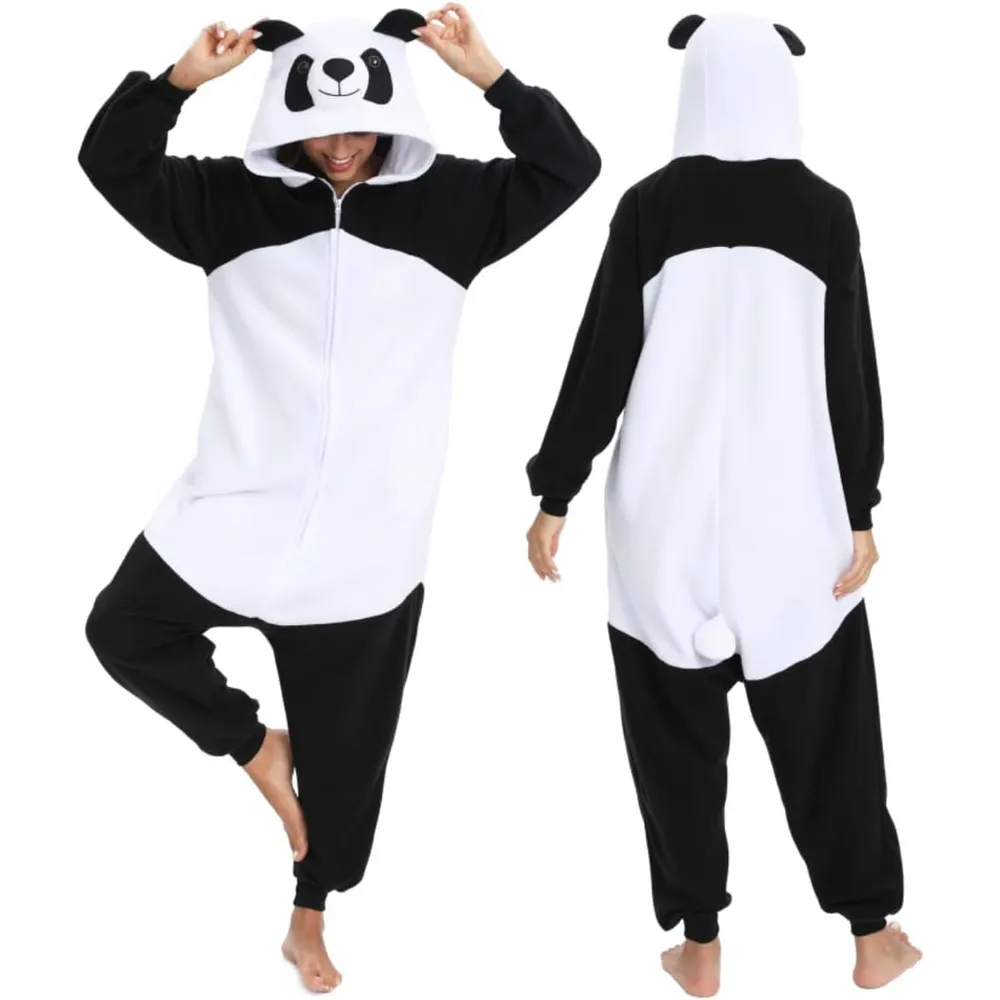 Disfraz Pijama temático para niños y adultos de Panda