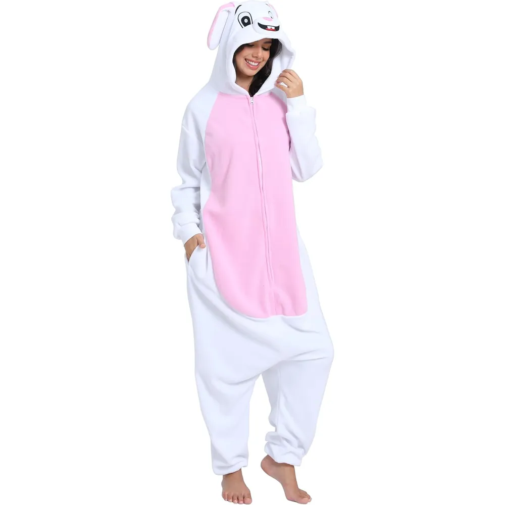 Disfraz Pijama temático para niños y adultos de Conejito