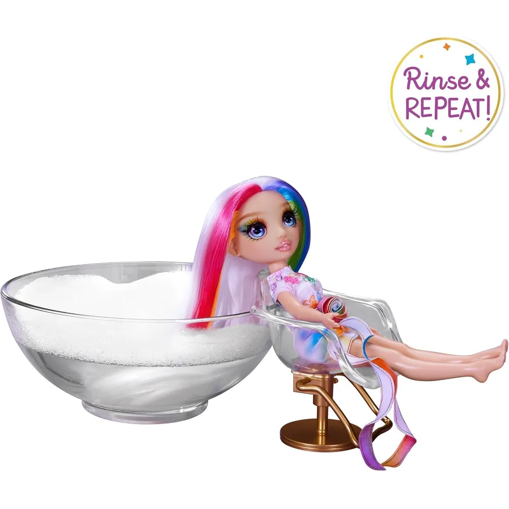 Rainbow High muñeca con tiza arcoíris
