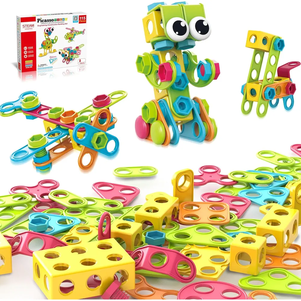 BLOQUES CONSTRUCCIÓN STEM PTN115 PICASSOTILES