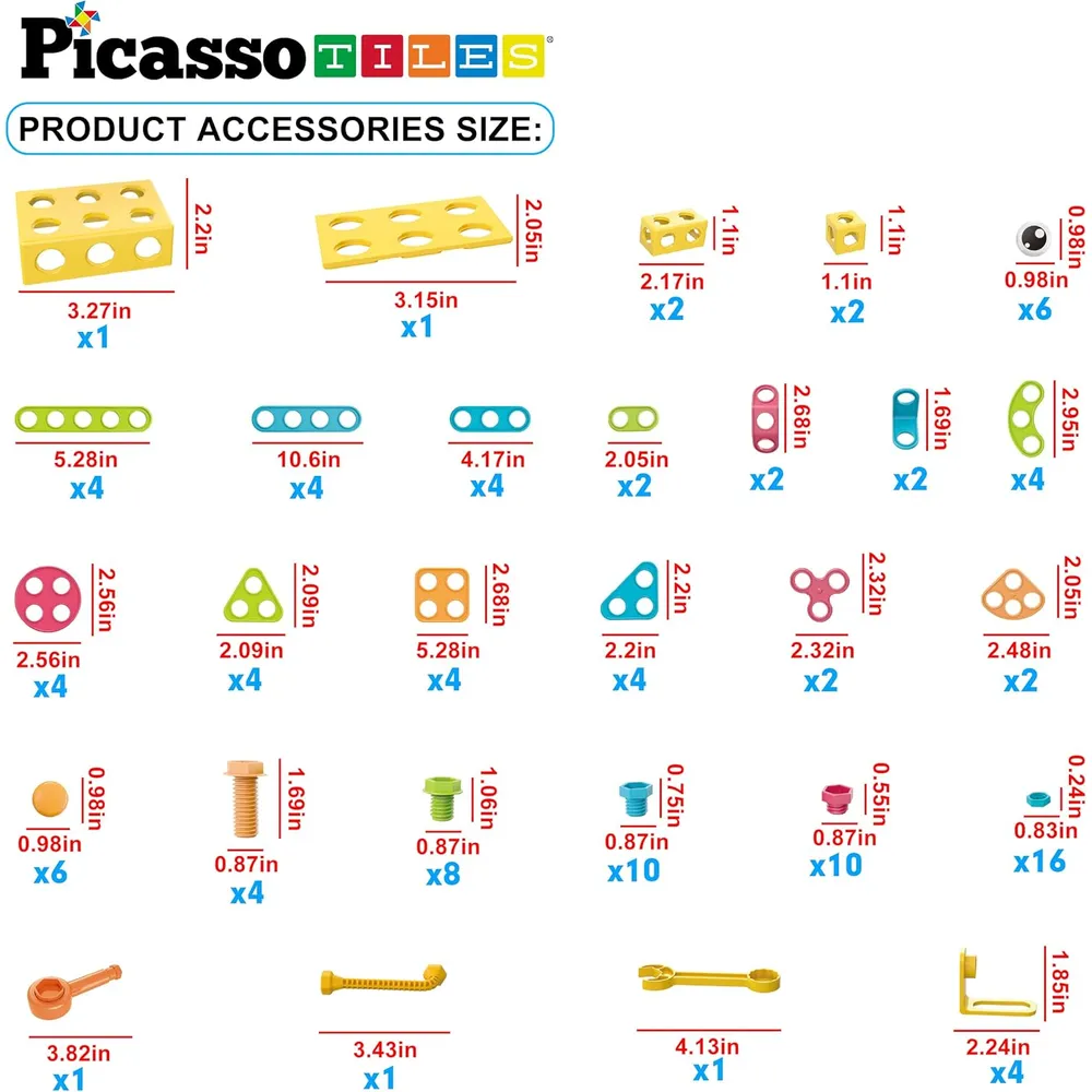 BLOQUES CONSTRUCCIÓN STEM PTN115 PICASSOTILES