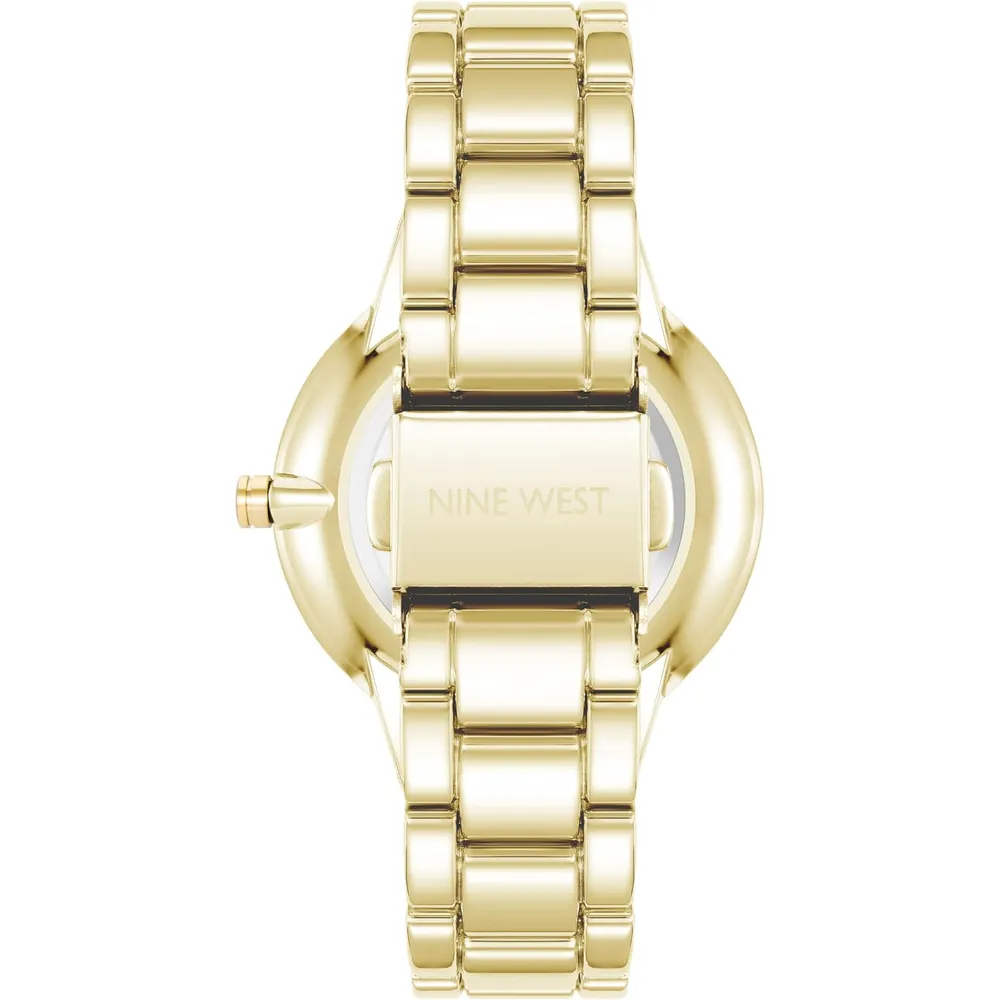 Nine West NW/2098CHGB reloj para dama | 36 mm - Rosa/Dorado