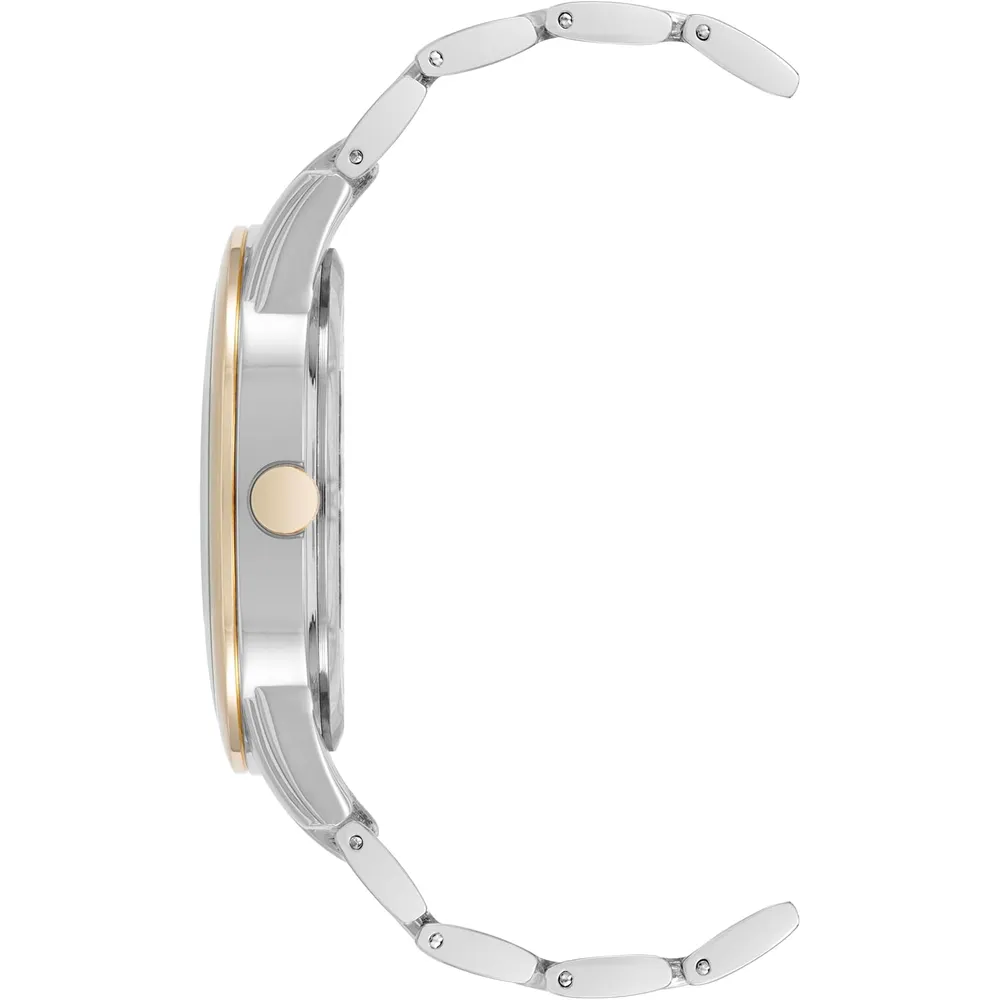 Nine West NW/1578CHGB reloj femenino con brazalete | 39 mm - Oro/Plata