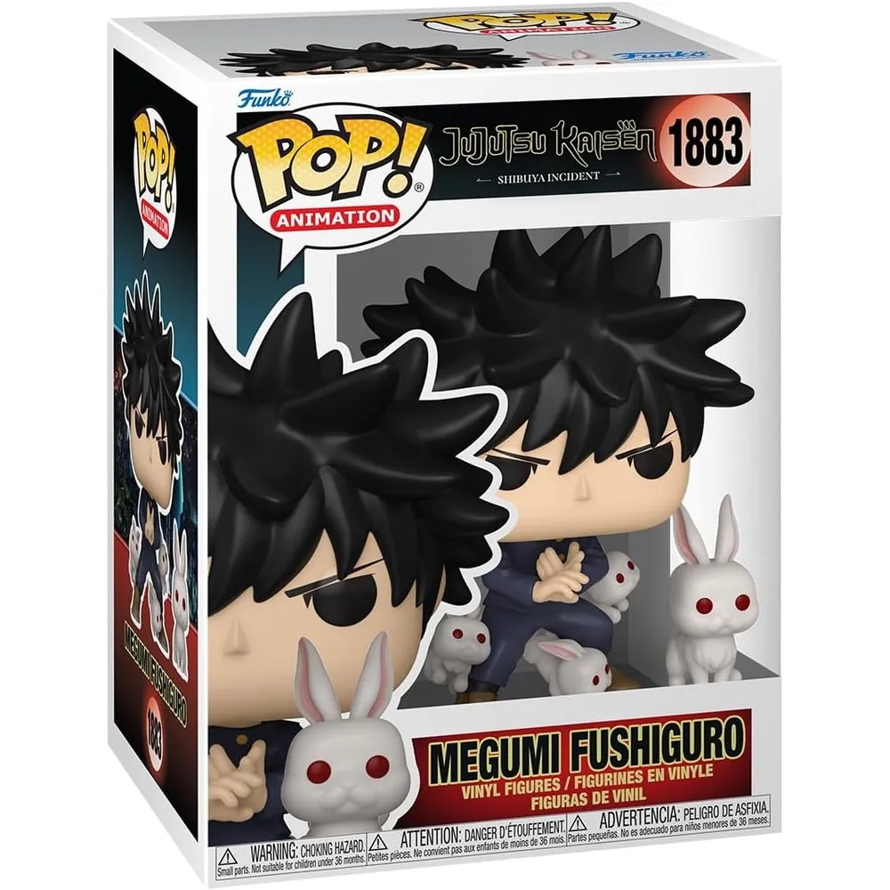 Funko Pop | Megumi con Conejo de Jujutsu Kaisen