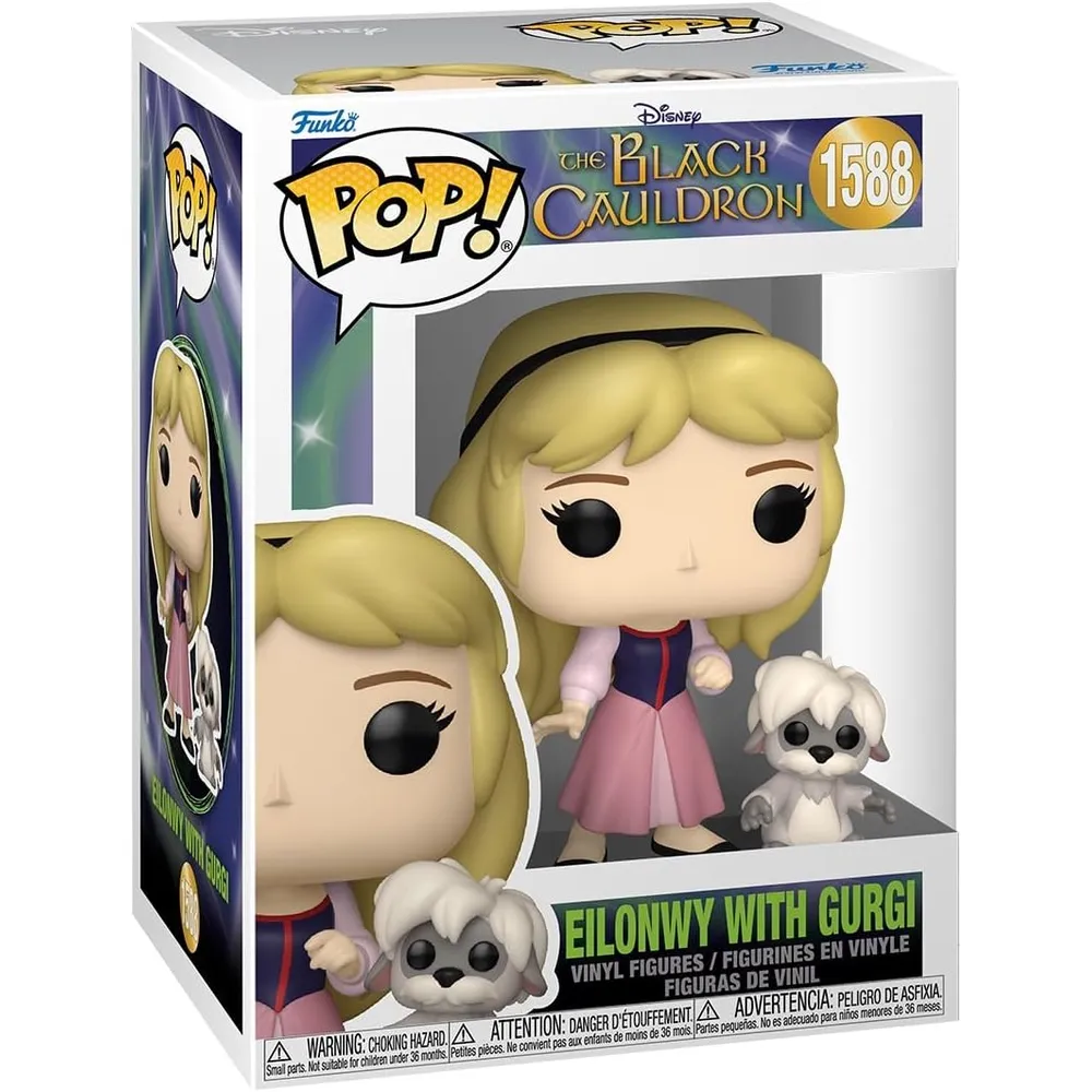 Funko Pop | Eilonwy y Gurgi de Taron y el Caldero Mágico
