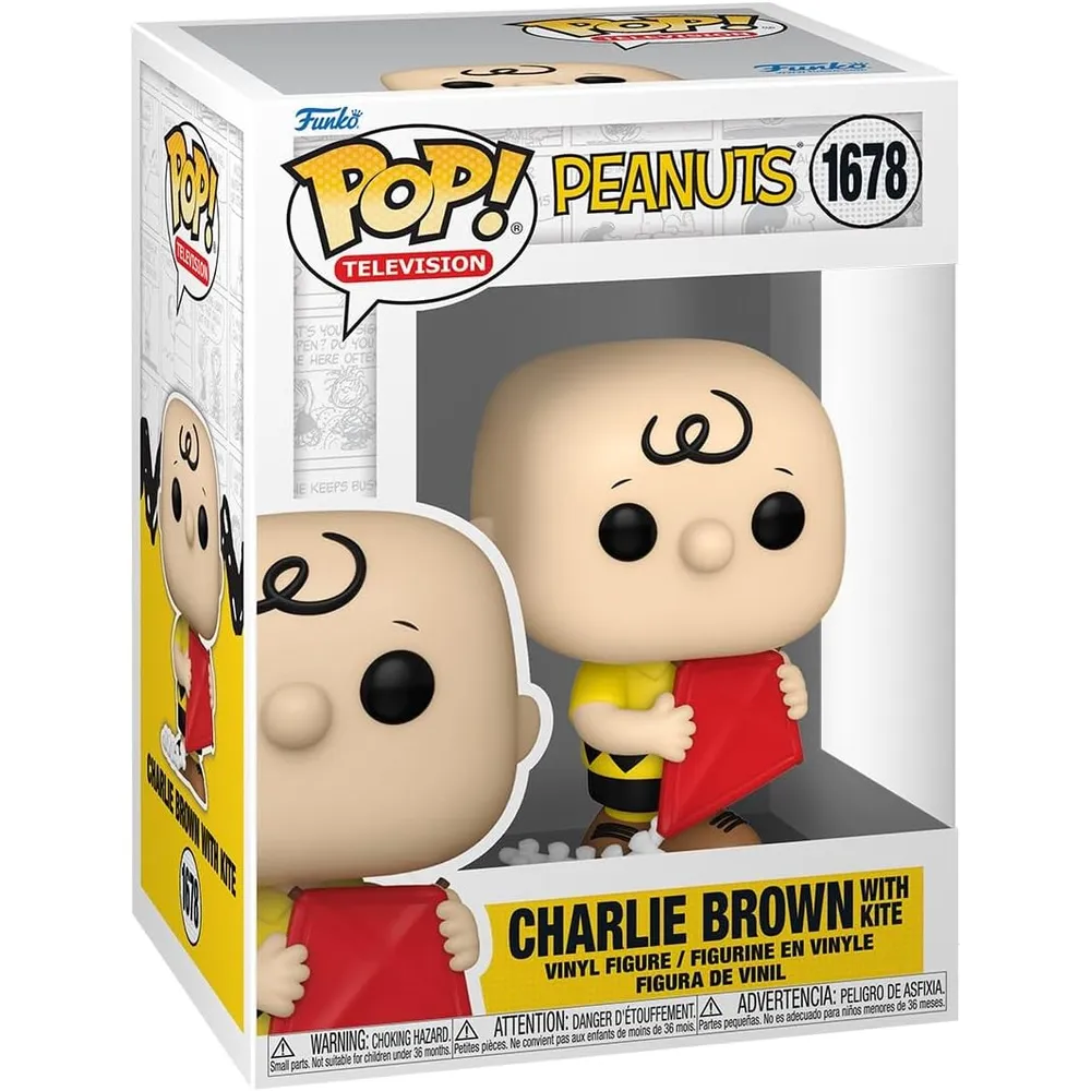 Funko Pop | Charlie Brown con cometa de Peanuts