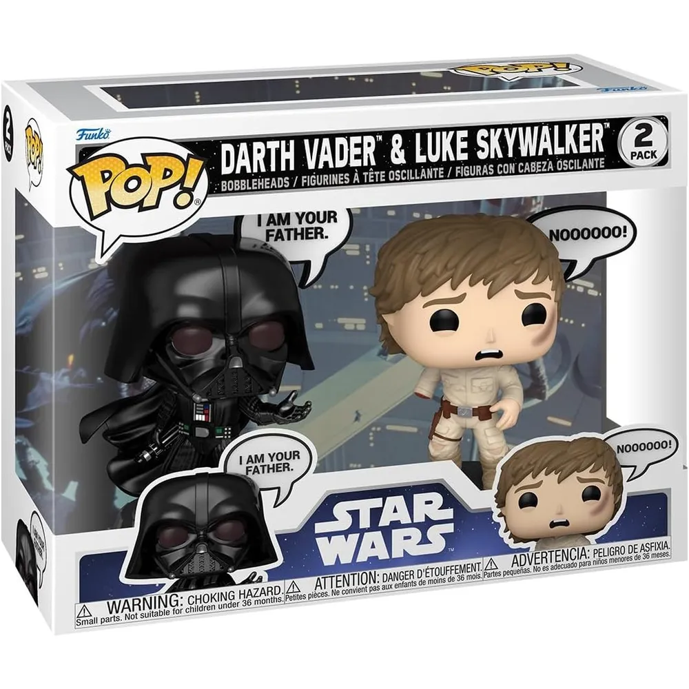 Funko Pop | Vader y Luke de Star Wars