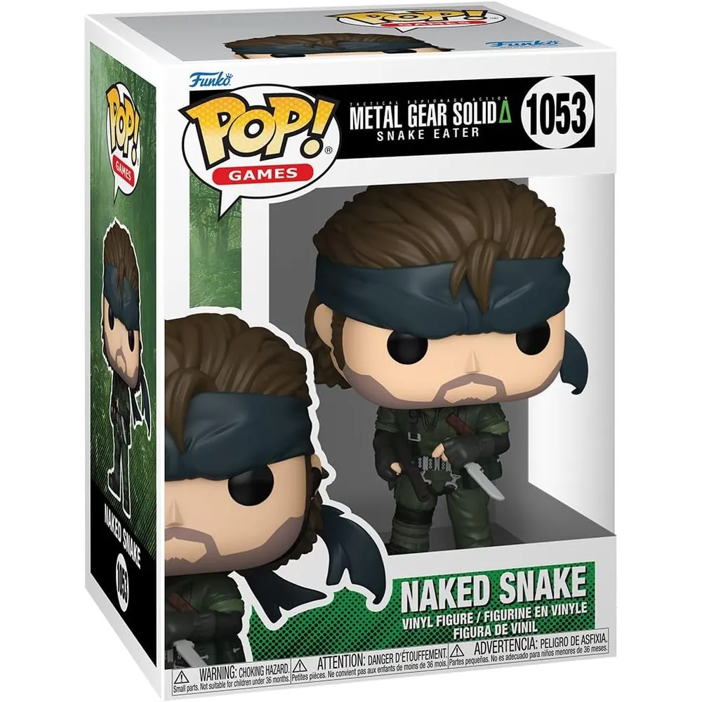 Funko Pop | Naked Solid Snake de Metal Gear Solid