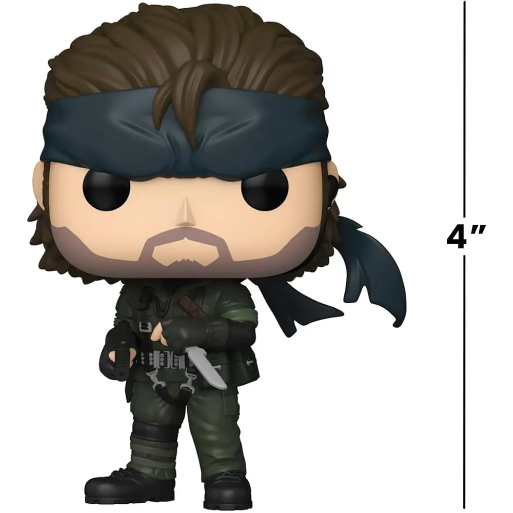 Funko Pop | Naked Solid Snake de Metal Gear Solid