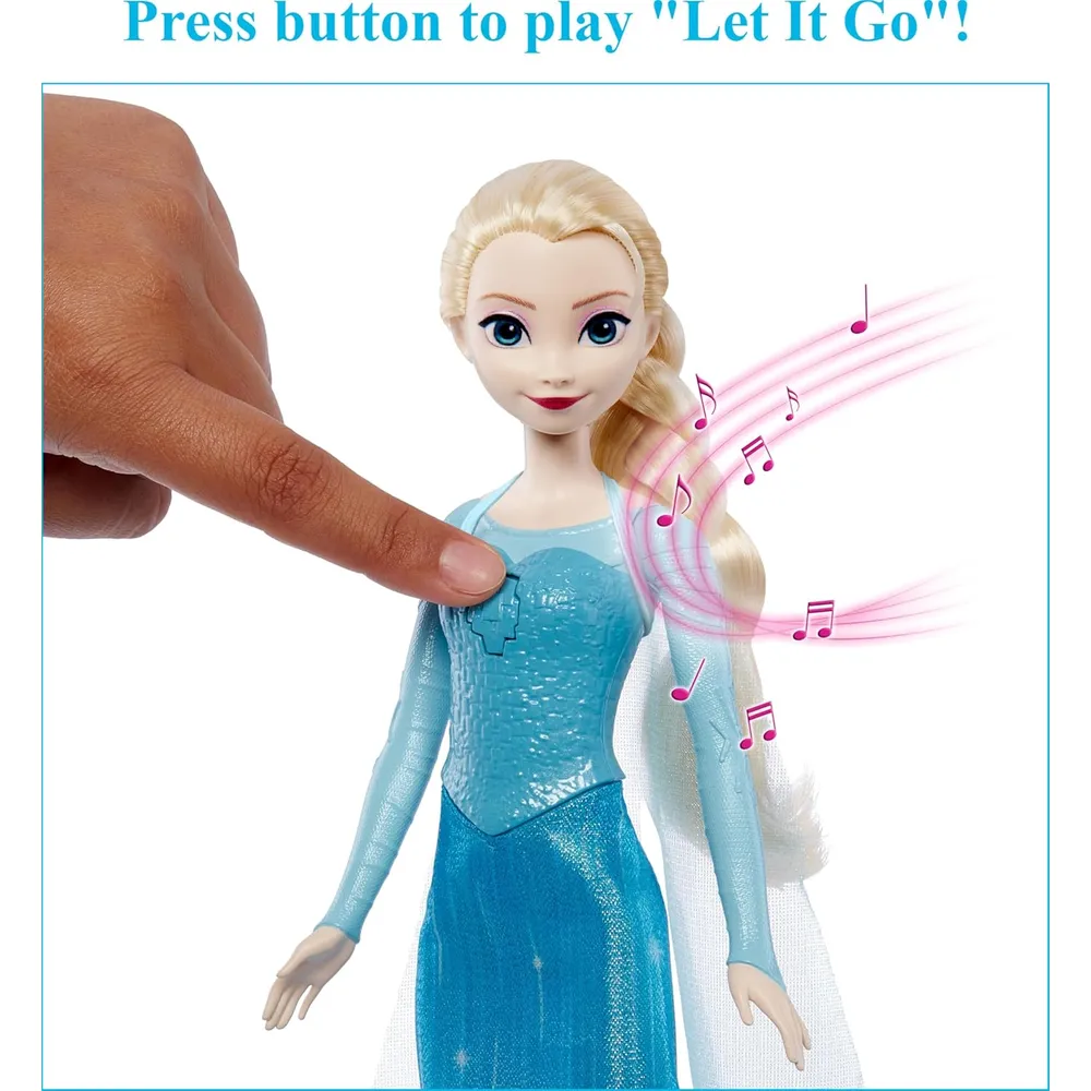 DISNEY Frozen Elsa cantante 11"/28 cm