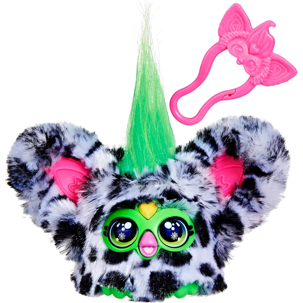 Furby Furblets Moo-Boo Mini Amigo | Blanco/Negro