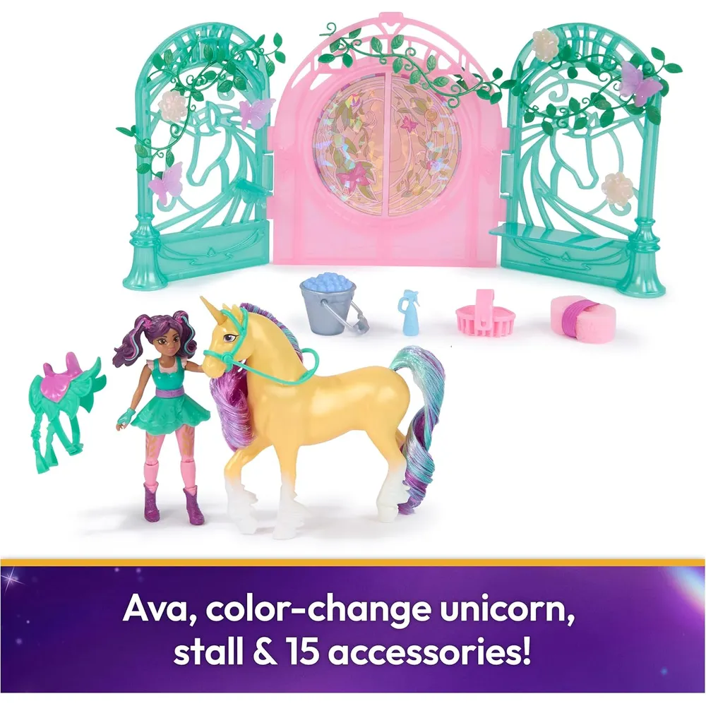 MUÑECA ACADEMIA DE UNICORNIOS AVA CON ACCESORIOS