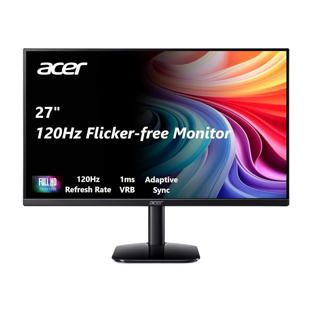 Acer KB272 Monitor 27" Full HD IPS 120Hz 1ms