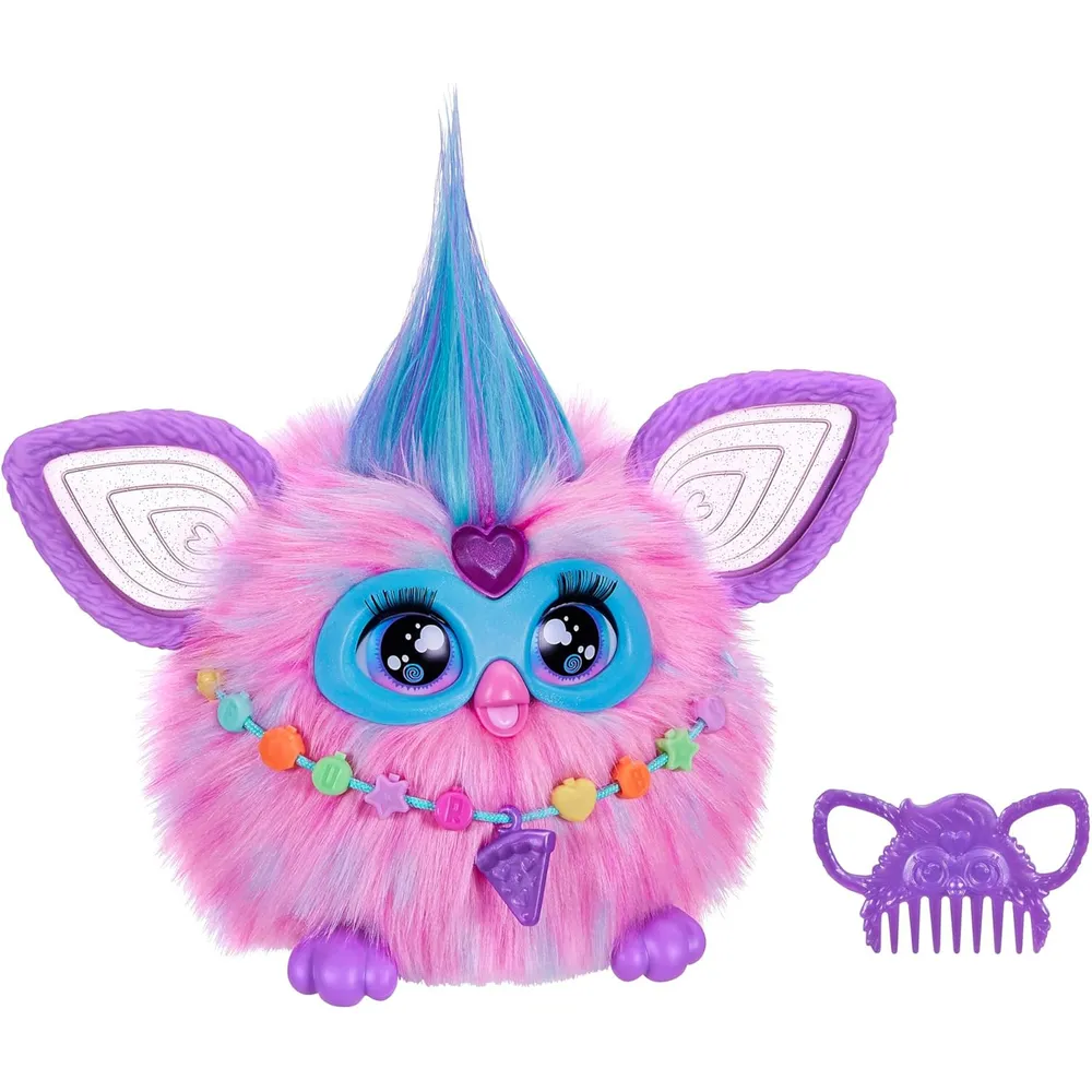 FURBY INTERACTIVO CON 15 ACCESORIOS ROSA/AZUL