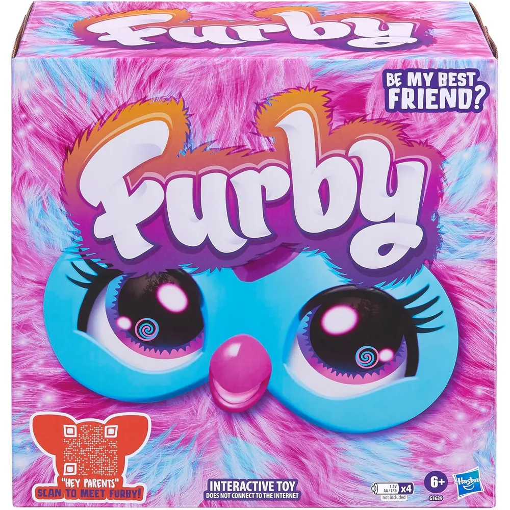 FURBY INTERACTIVO CON 15 ACCESORIOS ROSA/AZUL