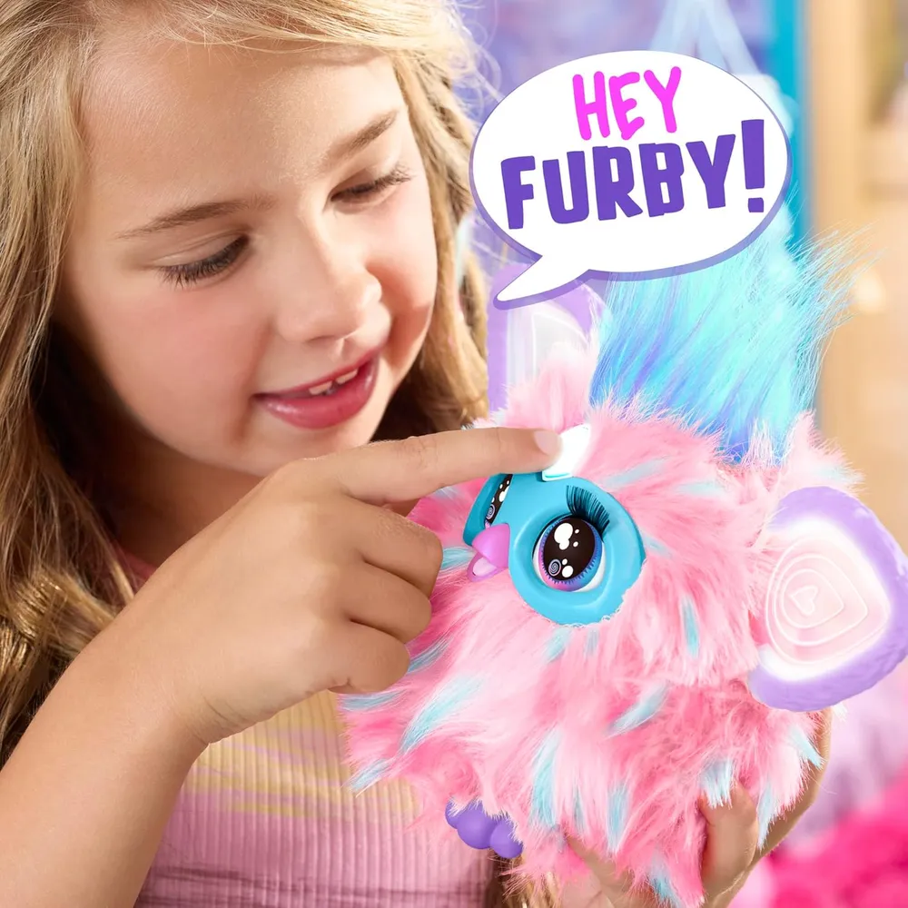 FURBY INTERACTIVO CON 15 ACCESORIOS ROSA/AZUL