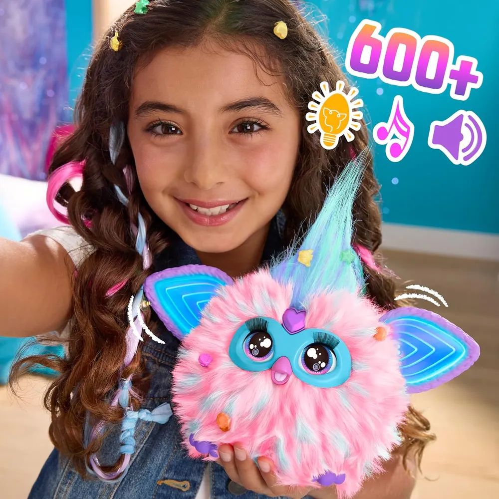 FURBY INTERACTIVO CON 15 ACCESORIOS ROSA/AZUL