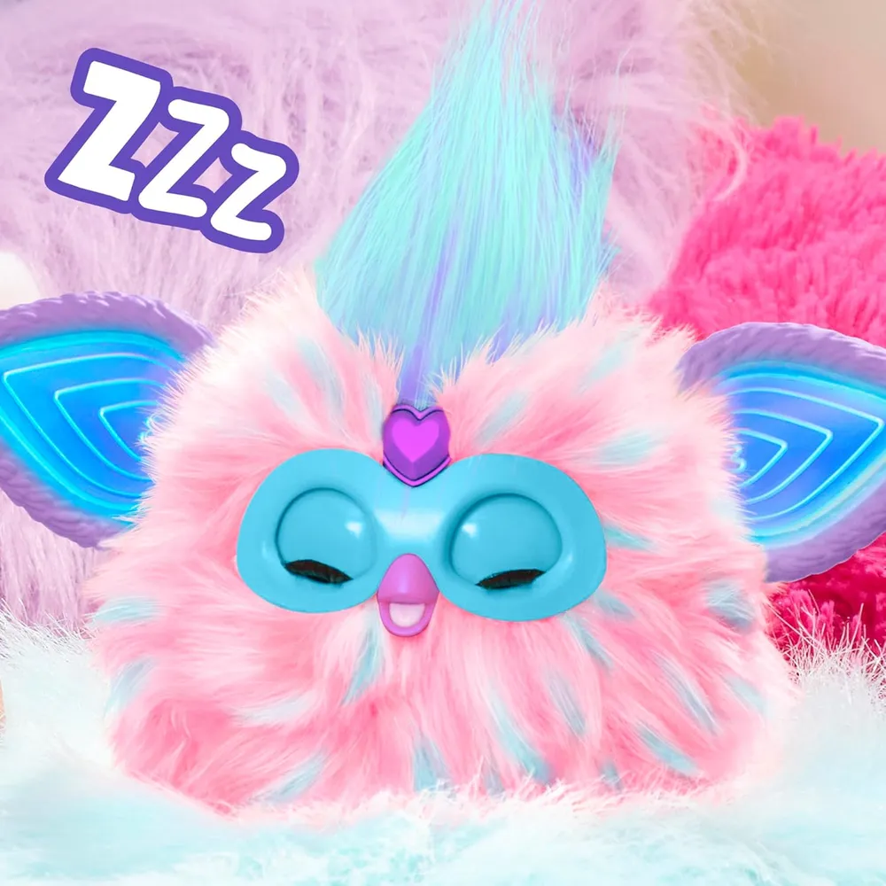 FURBY INTERACTIVO CON 15 ACCESORIOS ROSA/AZUL