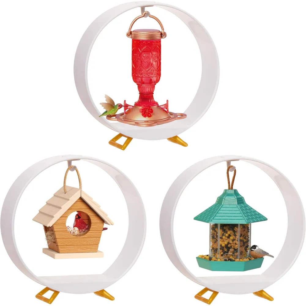 MGA Miniverse Lifestyle hogar comederos aves pack 3