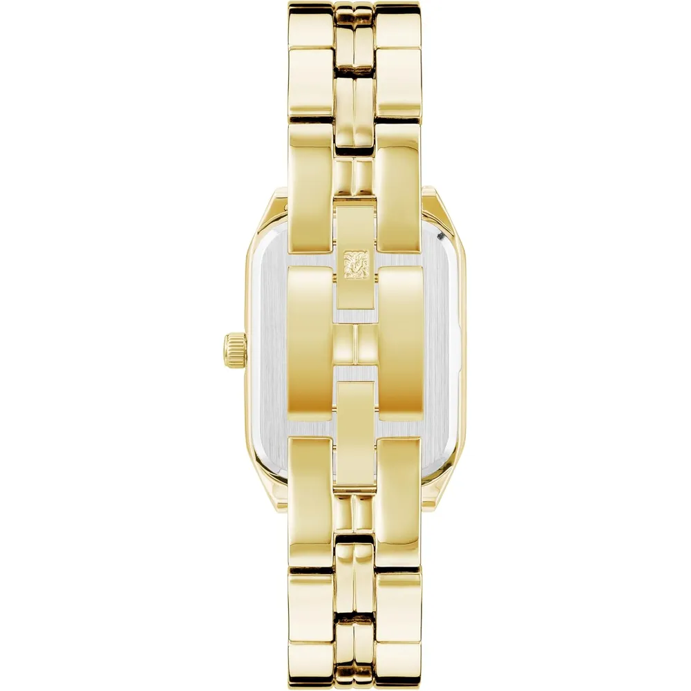 Anne Klein AK/3774BKGB reloj femenino con brazalete | 24 mm - Dorado