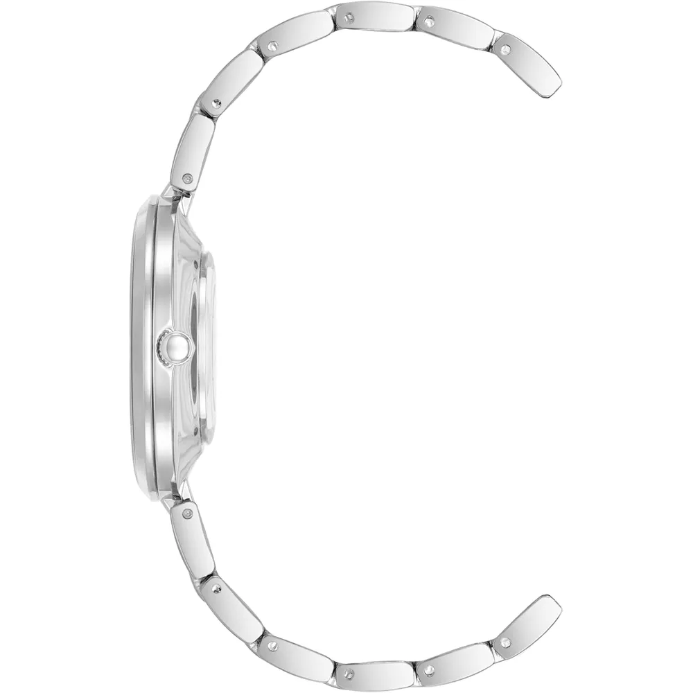 Anne Klein AK/2787SVTT reloj de pulsera para mujer | 34 mm - Plateado/Azul