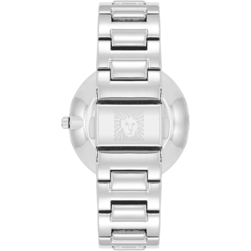 Anne Klein AK/2787SVTT reloj de pulsera para mujer | 34 mm - Plateado/Azul