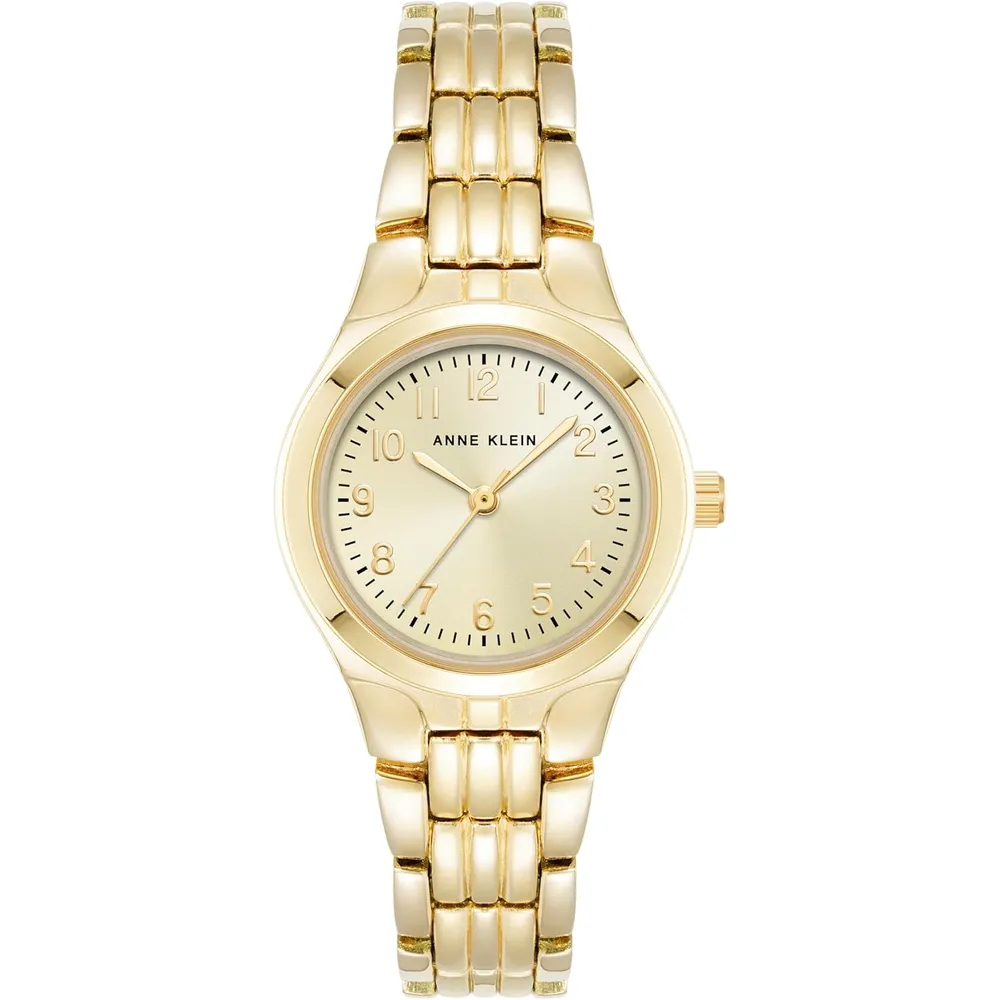 Anne Klein 10/5491SVTT reloj para mujer con diseño tipo pulsera | 27 mm - Dorado
