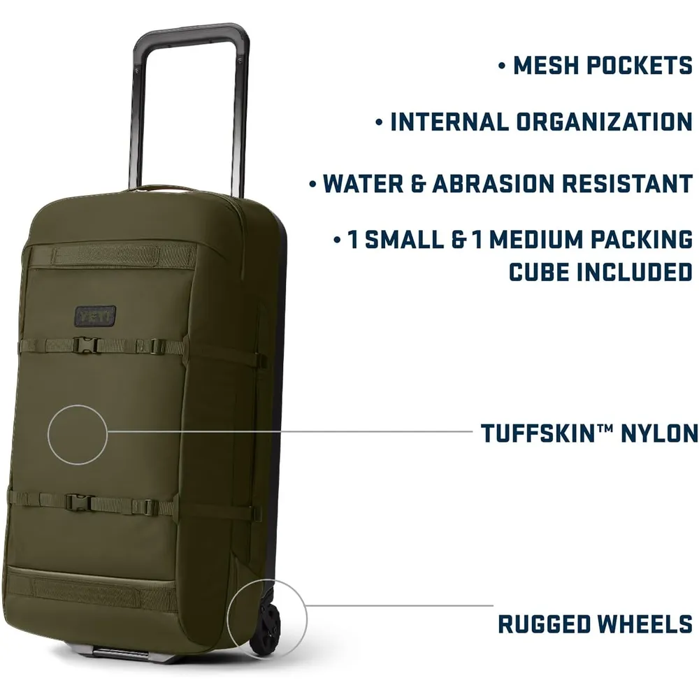 YETI Crossroads Maleta de Viaje de 80L | Verde Olivo