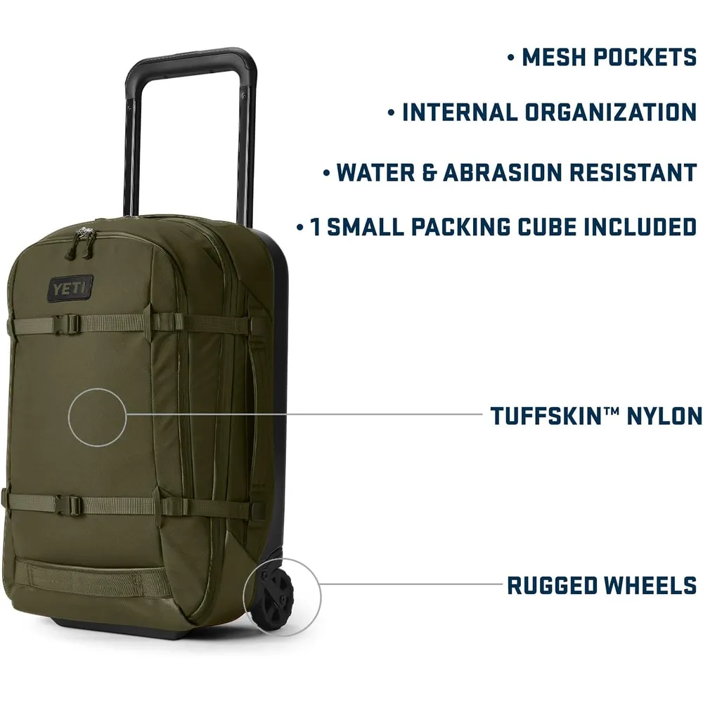 YETI Crossroads Maleta de Viaje de 40L | Verde Olivo
