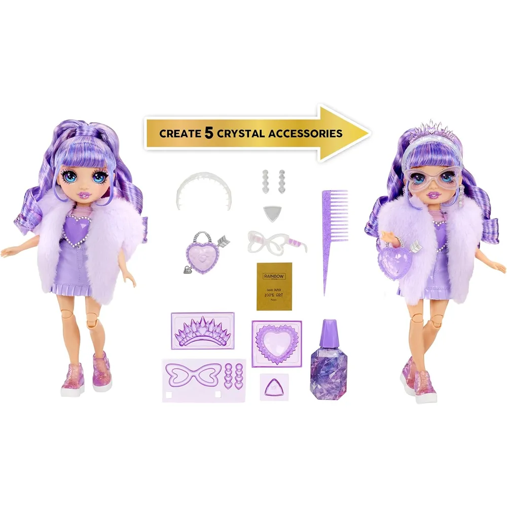 Rainbow High muñeca Creative Crystals