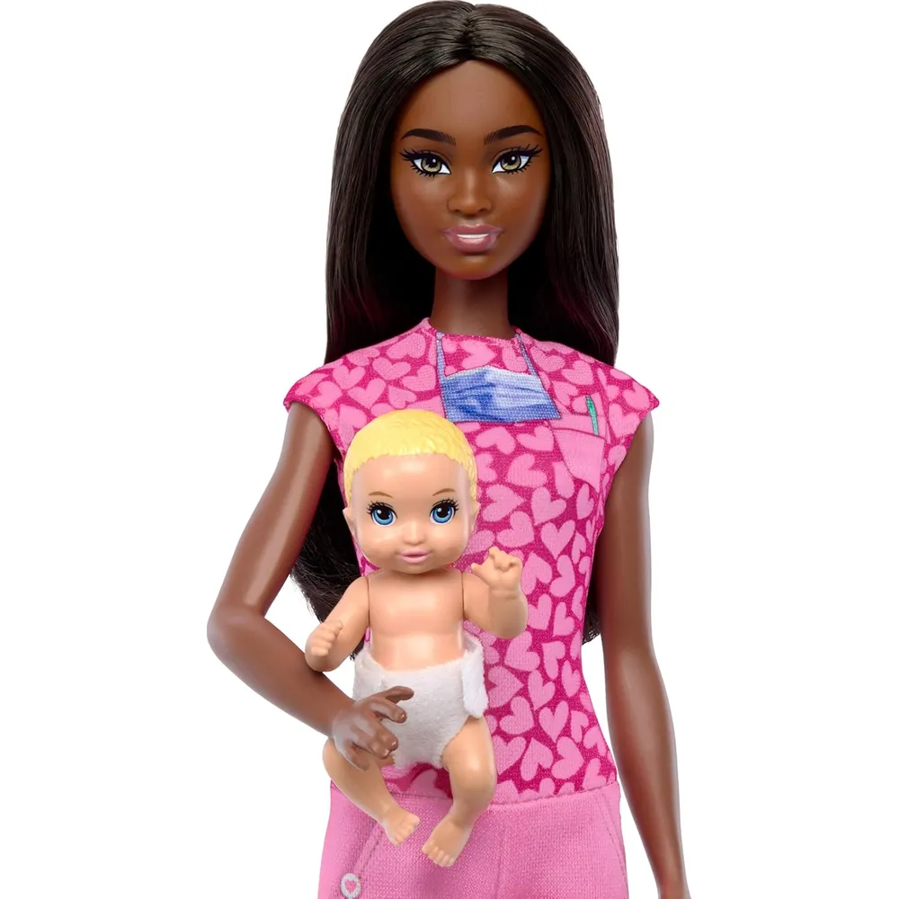 MUÑECA BARBIE DOCTORA 11" | MORENA