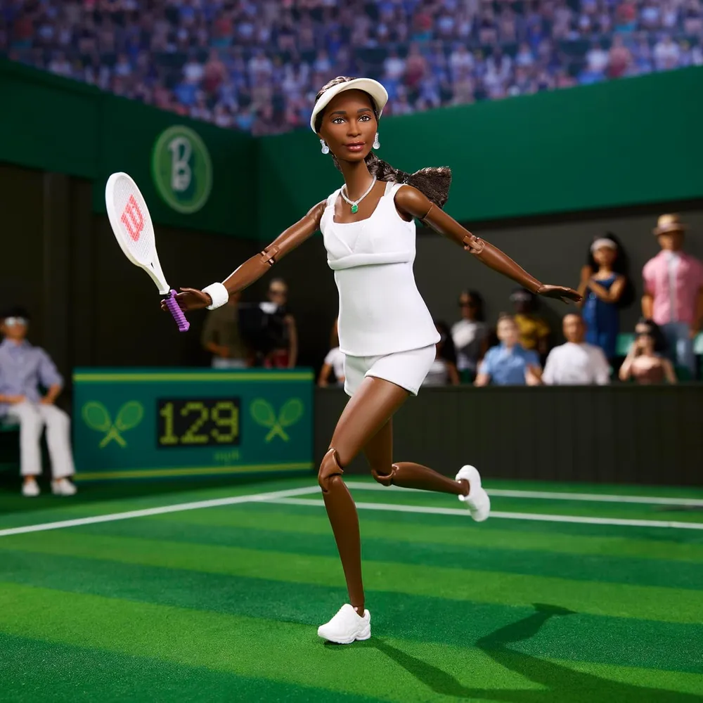 BARBIE MUJERES INSPIRADORAS VENUS WILLIAMS MUÑECA TENISTA