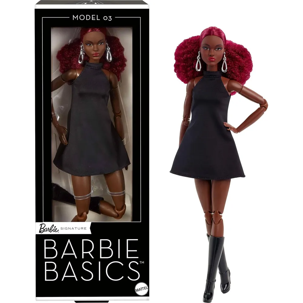 BARBIE BASICS MODELO 03 MUÑECA COLECCIÓN CABELLO ROJO