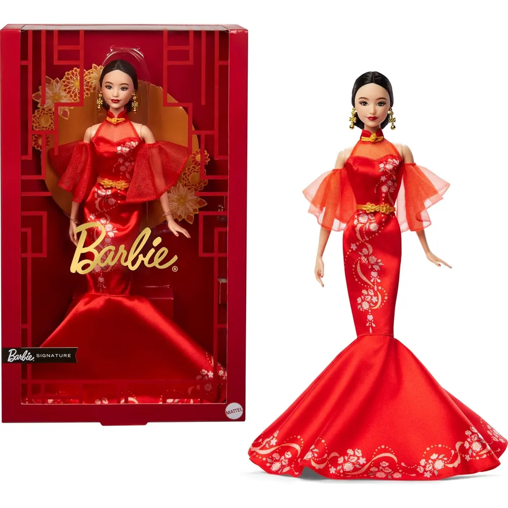 BARBIE AÑO NUEVO LUNAR MUÑECA SIGNATURE VESTIDO QIPAO