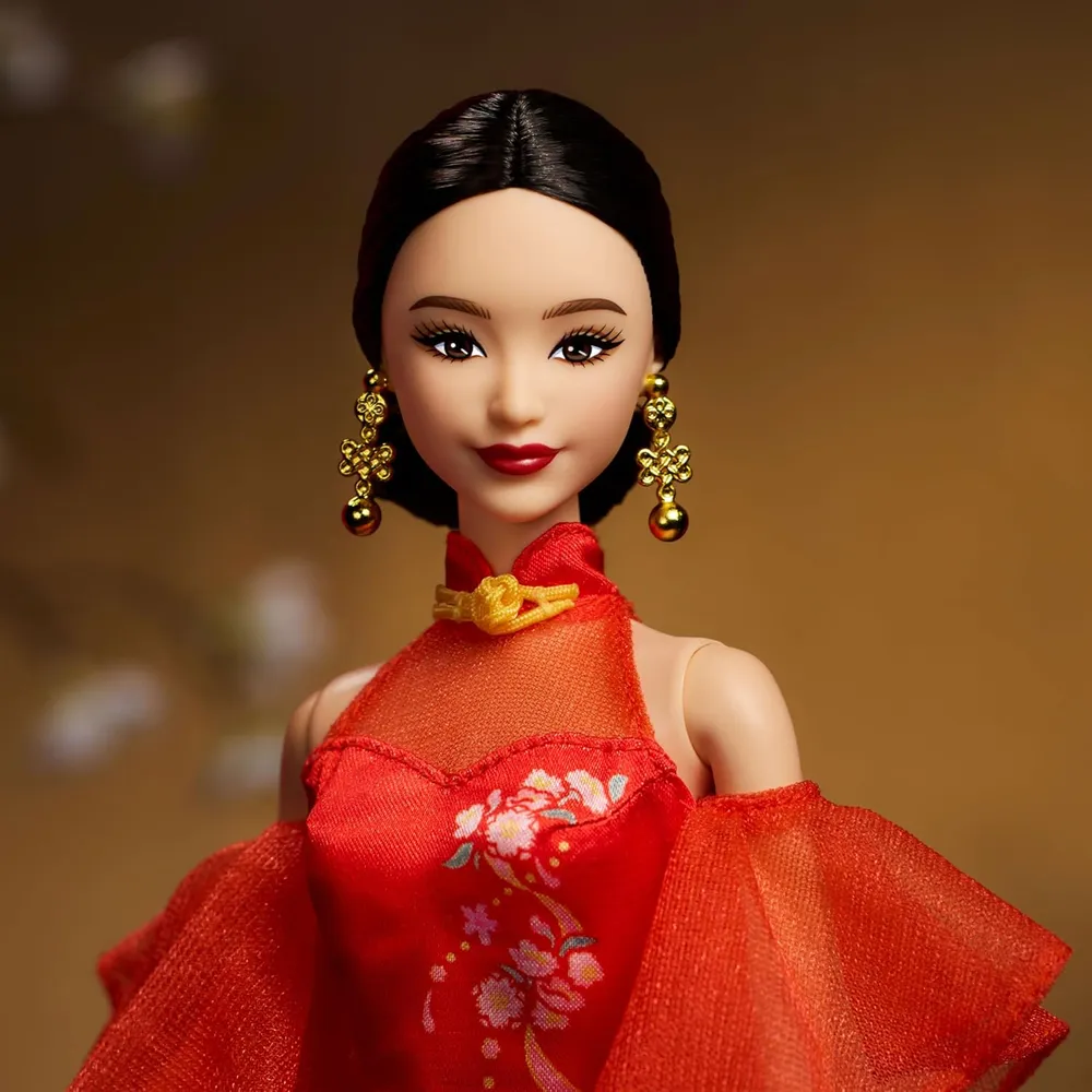 BARBIE AÑO NUEVO LUNAR MUÑECA SIGNATURE VESTIDO QIPAO