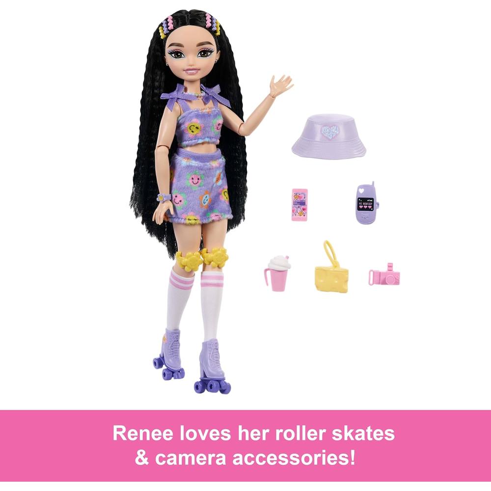 MUÑECA BARBIE DREAM BESTIES PATINADORA | RENEE