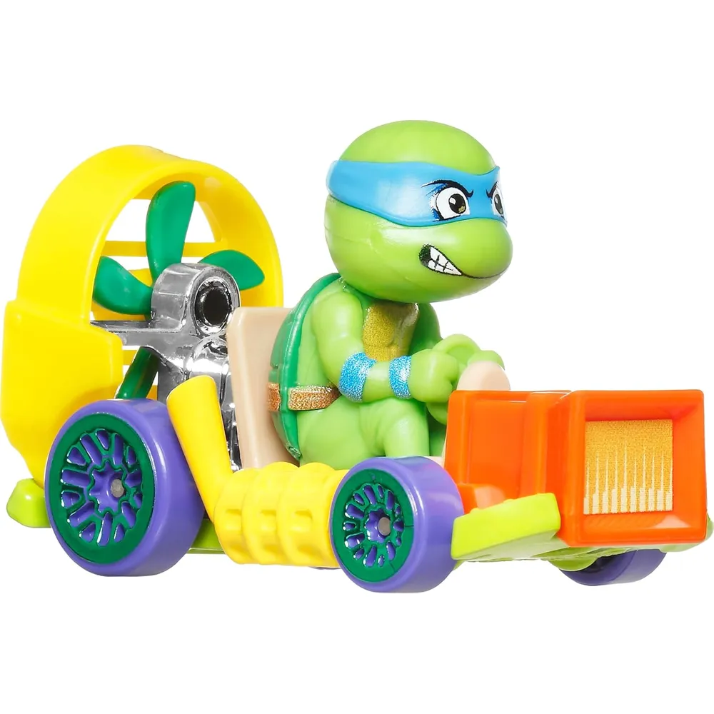 HOT WHEELS TEENAGE MUTANT NINJA TURTLES SET 4 PZS