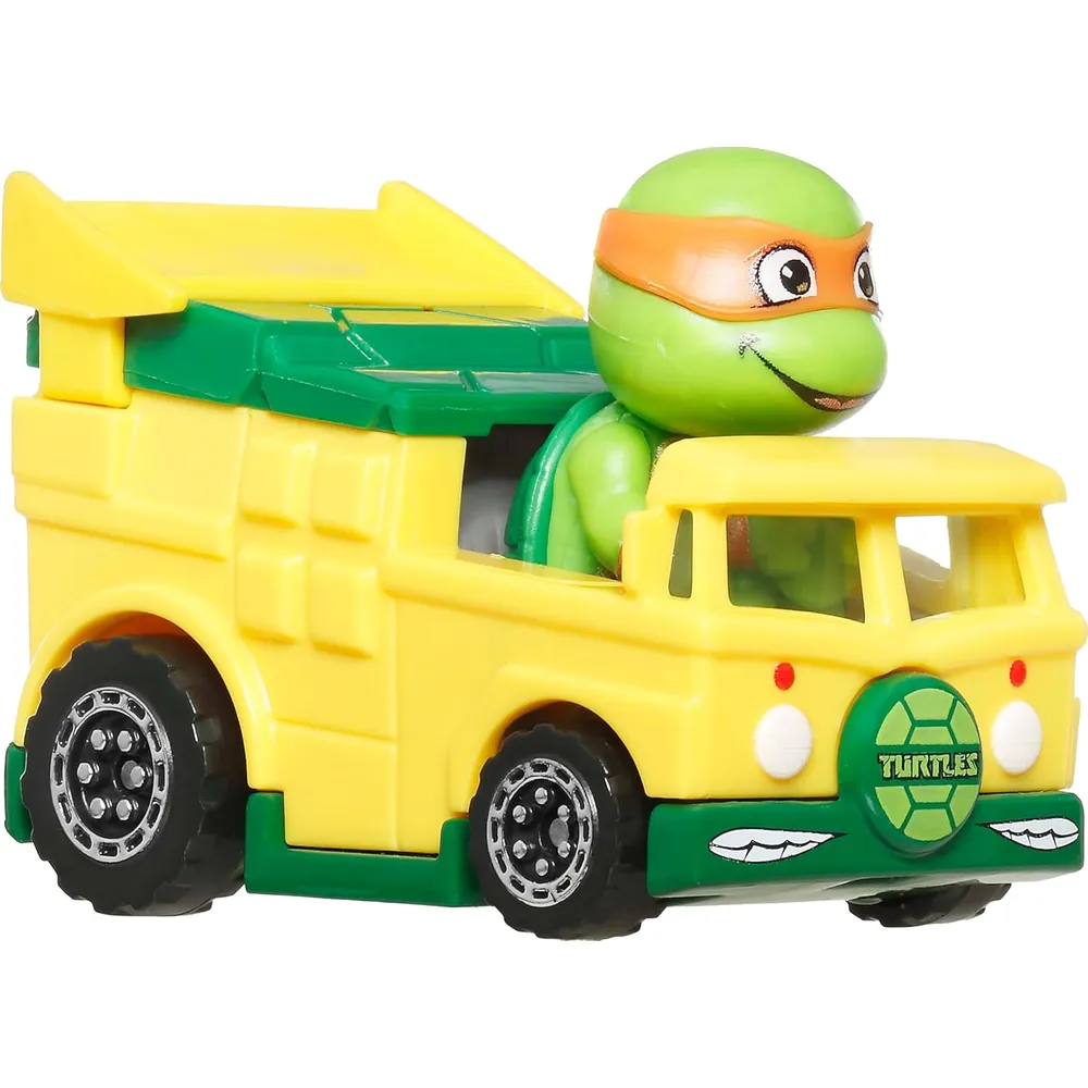 HOT WHEELS TEENAGE MUTANT NINJA TURTLES SET 4 PZS