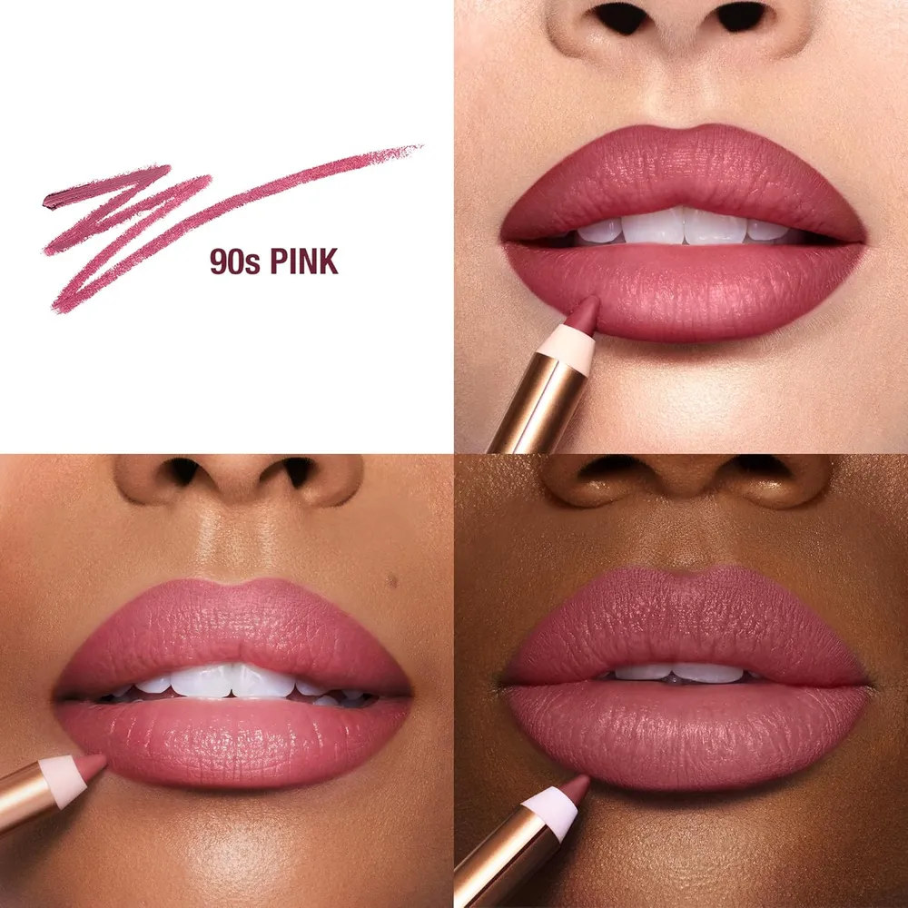 Charlotte Tilbury Lip Cheat Lápiz delineador de labios | Rosa de los 90 - rosa cálido