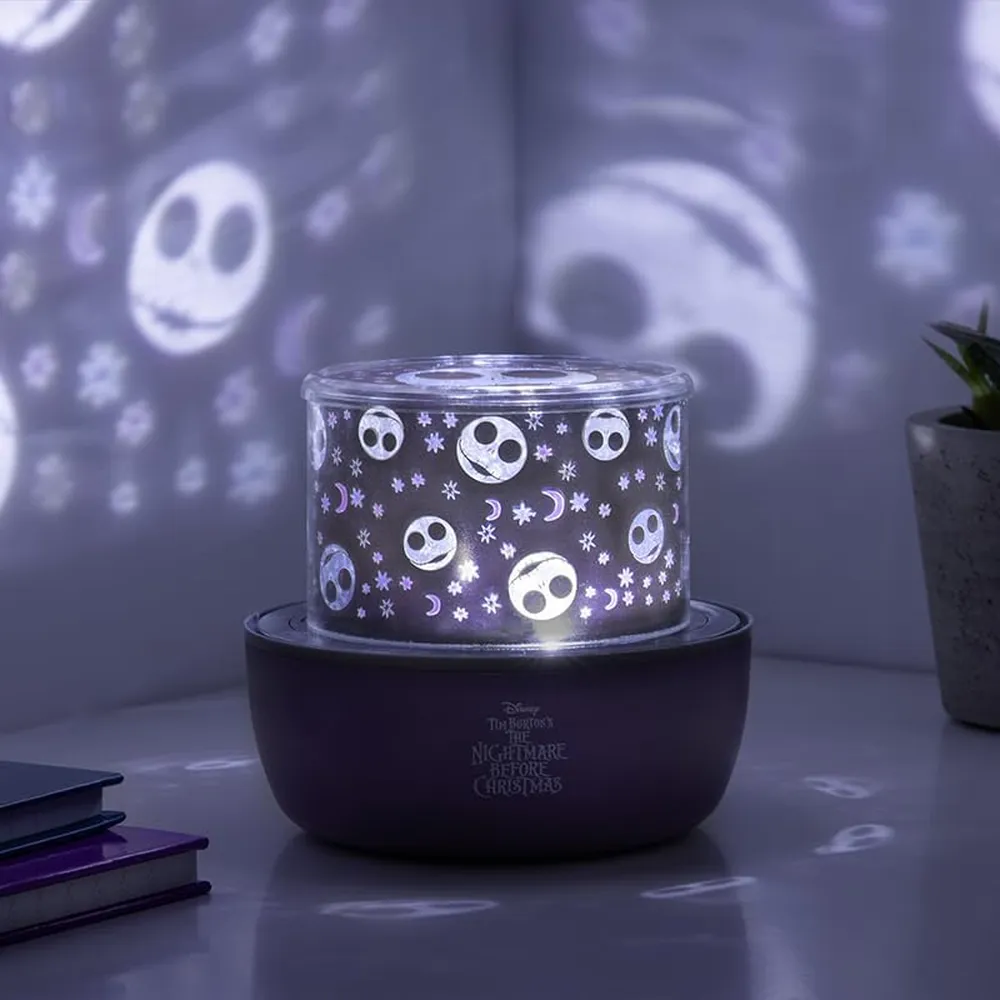 Paladone Pesadilla Antes de Navidad, lámpara proyector Jack Skellington oficial