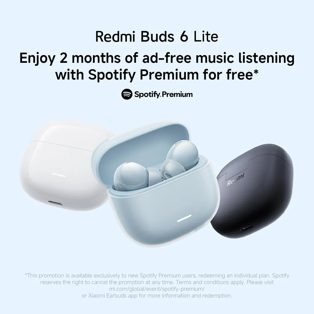 AUDÍFONOS REDMI BUDS 6 LITE XIAOMI | BLANCO