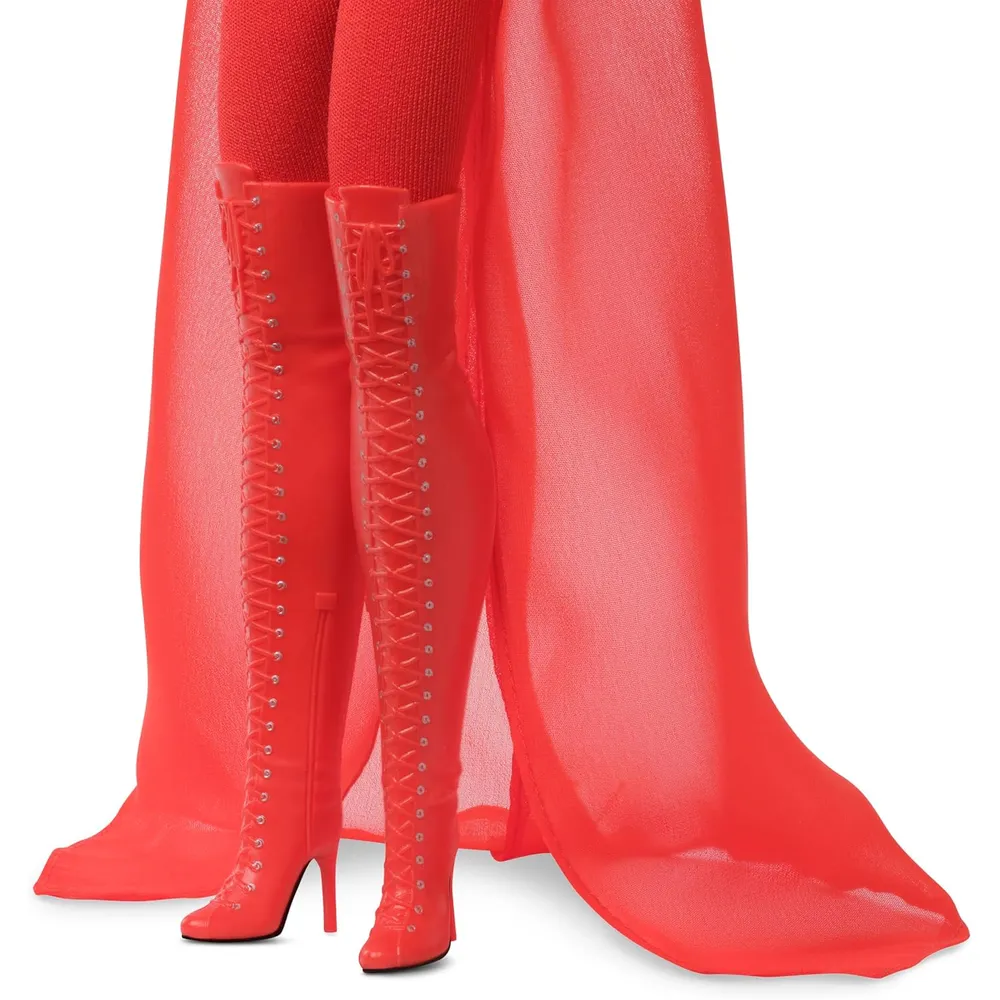 BARBIE SIGNATURE KYLIE MINOGUE MUÑECA PADAM PADAM ROJO