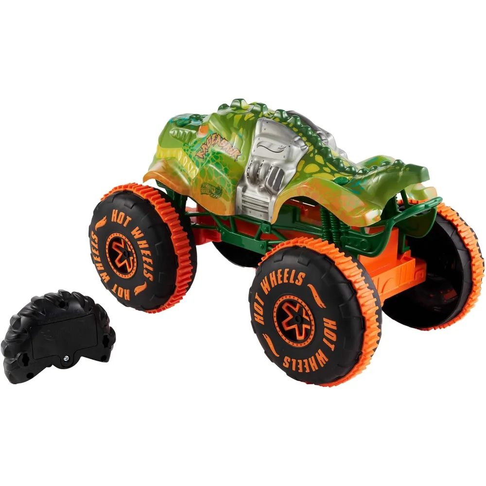 HOT WHEELS AUTO RC RAGEASAUR MONSTER TRUCKS
