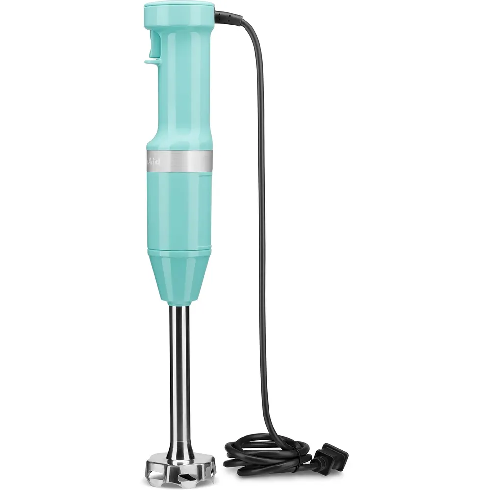 KITCHENAID KHBV83AQ, BATIDORA DE MANO CON CABLE Y ACCESORIOS | AQUA SKY