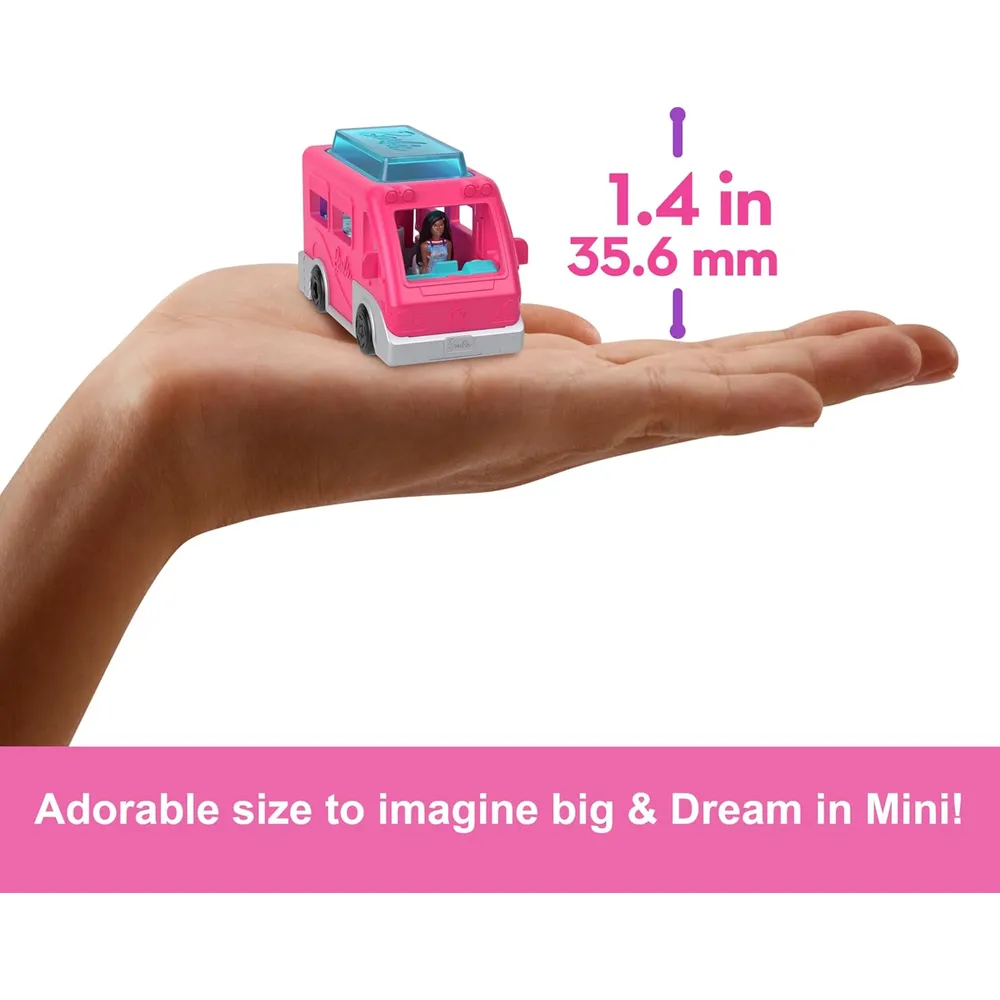 BARBIE MINI BARBIELAND AVIONETA PACK 4 MUÑECAS Y VEHÍCULOS