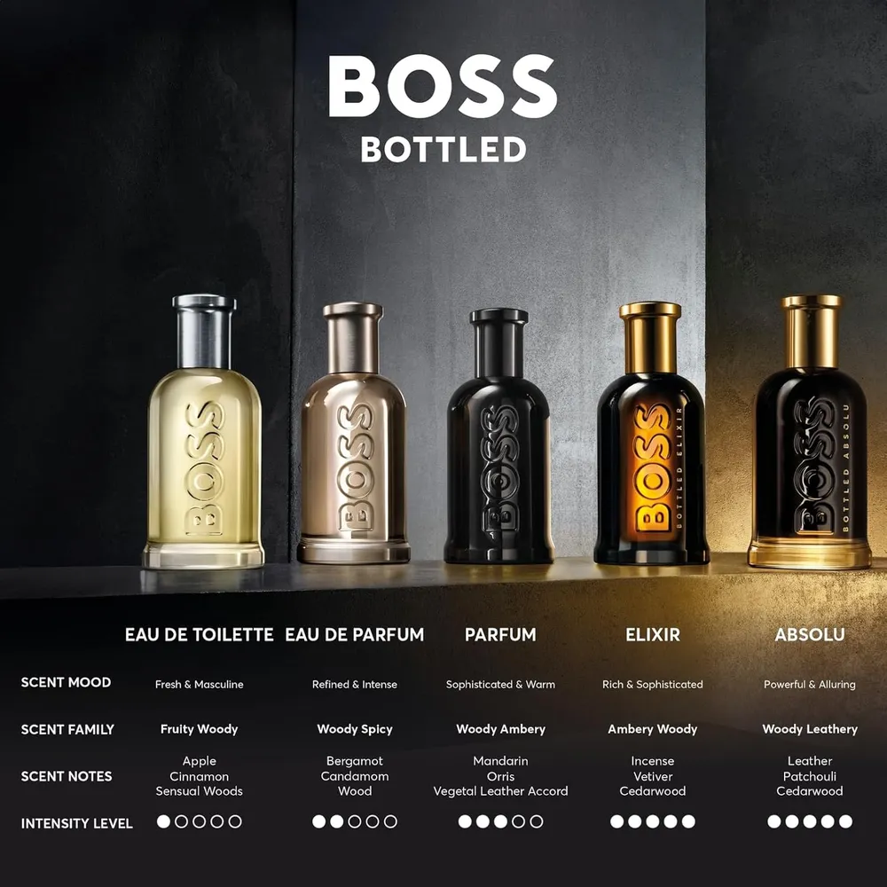 PERFUME HUGO BOSS BOTTLED ABSOLU PARFUM INTENSE EDP HOMBRE 3.4 OZ / 100 ML