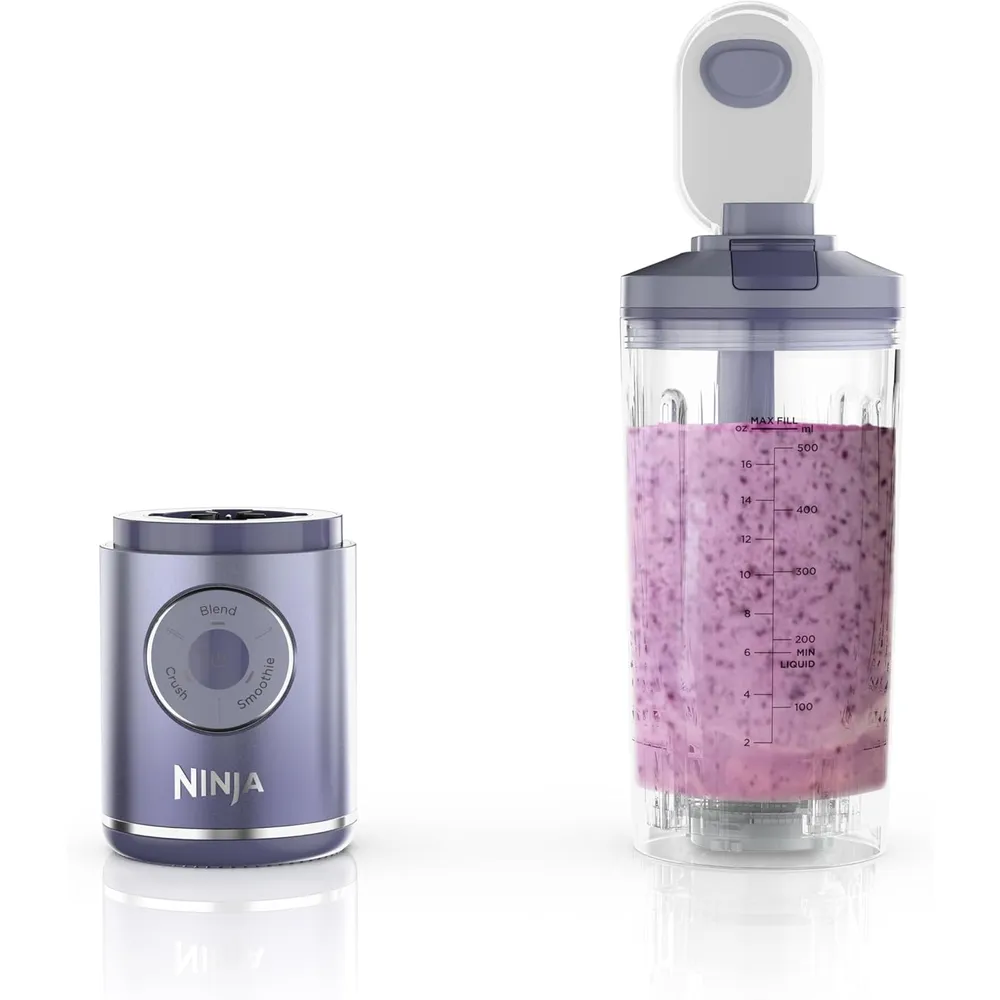 NINJA BLAST MAX BC251LD, LICUADORA PORTÁTIL 22 OZ, TWIST & GO | LAVANDA